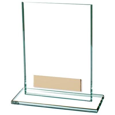Warrior Jade Glass Award 110mm (5mm Thick)
