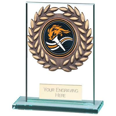 Warrior Multisport Jade Glass Award 80mm