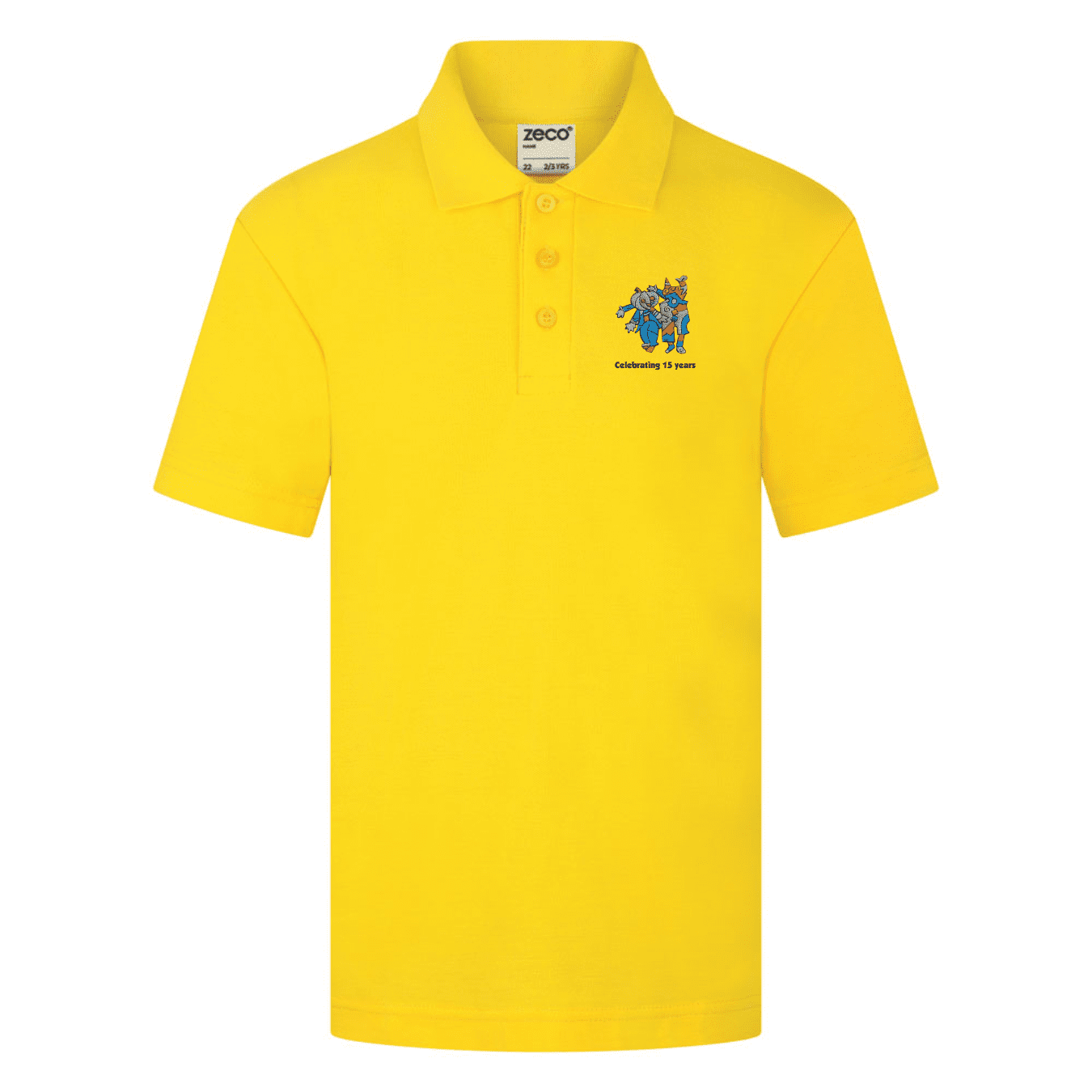 StageAbility Kids Yellow Polo Shirt stageability-kids-yellow-polo-shirt