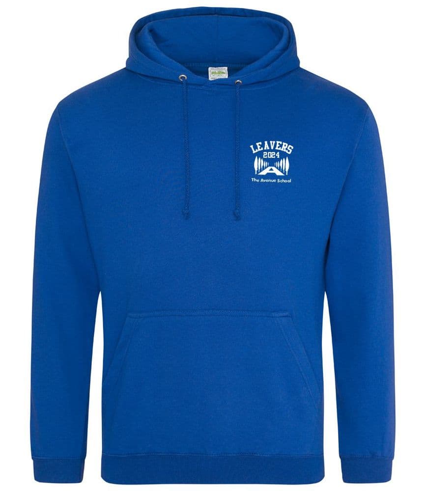 The Avenue School Leavers Hoodie - Royal Blue