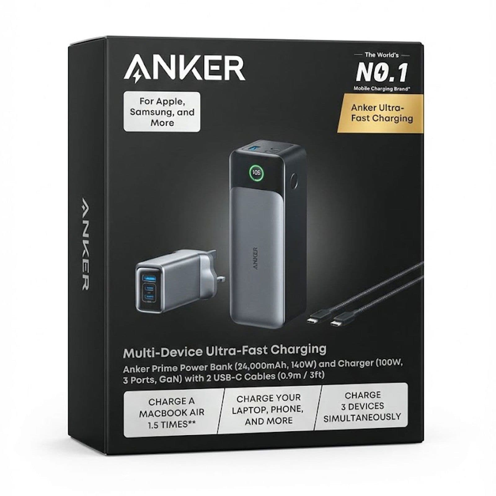 Anker737 PowerBank 24000mAh 140W出力 anker-737-24000mah-power-bank-