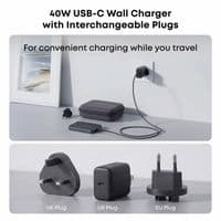 Anker MagGo Travel Bundle 10K Power Bank 40W Charger 60W Cable Case B1664H16