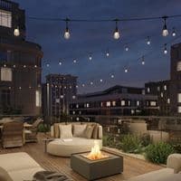 Artika Eclipse Solar 20 LED String Lights |12.8m|Solar & USB-C|Remote Control