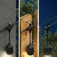 Artika Eclipse Solar 20 LED String Lights |12.8m|Solar & USB-C|Remote Control