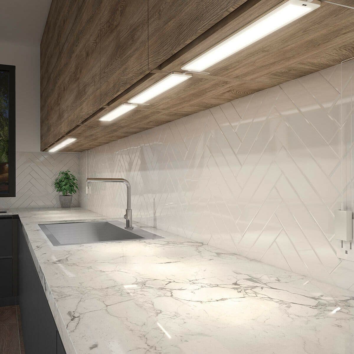 Artika Stream LED Under Light Kit with 3 LED Panels