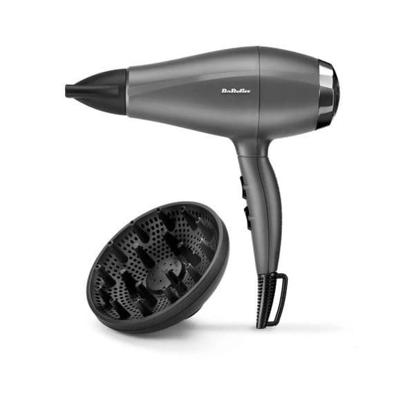 BaByliss Italian Lightweight Pro Hair Dryer 2000W – 5916U Salon Quality Blow Dry