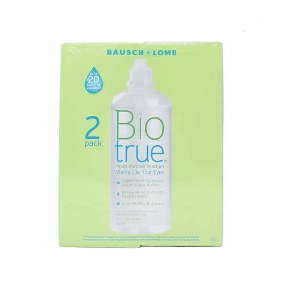 Bausch & Lomb Biotrue Contact Lens Solution 2x300ml