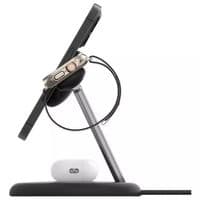 Belkin BoostCharge Pro 3 in 1 Wireless Magnetic Charging Stand Qi2 Black