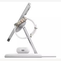 Belkin BoostCharge Pro 3 in 1 Wireless Magnetic Charging Stand Qi2 White