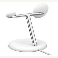 Belkin BoostCharge Pro 3 in 1 Wireless Magnetic Charging Stand Qi2 White