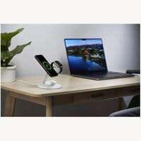 Belkin BoostCharge Pro 3 in 1 Wireless Magnetic Charging Stand Qi2 White