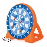 Bestway 2-in-1 Giant Inflatable Dartboard Football Axe Garden Game 157cm Ages 6+