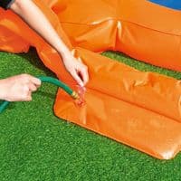 Bestway 2-in-1 Giant Inflatable Dartboard Football Axe Garden Game 157cm Ages 6+