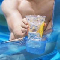 Bestway H2OGO! Family Inflatable Lounge Pool Bench Cup Holders Garden Paddling