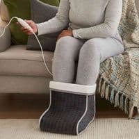 Beurer FW20 Cosy Grey Electric Heated Foot Warmer