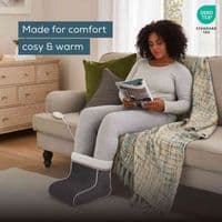Beurer FW20 Cosy Grey Electric Heated Foot Warmer