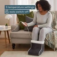 Beurer FW20 Cosy Grey Electric Heated Foot Warmer