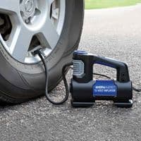 Bon Aire 12V Inflator Digital Gauge and Work Light DD24CUK Car Pump + Bag