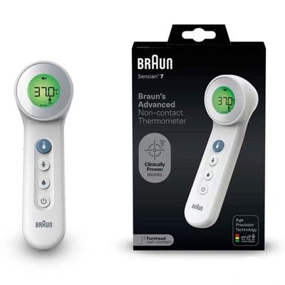 Braun Sensian 7 BNT400 Non-Contact Forehead Thermometer