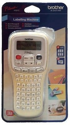 Brother P-Touch H101C Handheld Labelling Print Machine System + Tape + Batteries