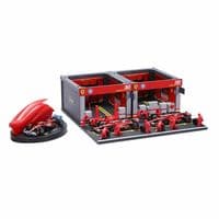 Burago Formula Racing Paddock Playset 1:43 Ferrari, Red Bull, Mclaren, Mercedes