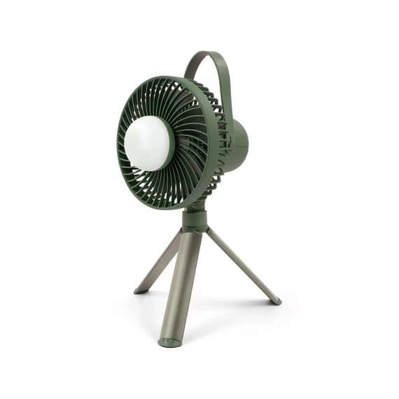 Camelion 2-in-1 Rechargeable Portable Fan & Dimmable LED Light Camping USB-C