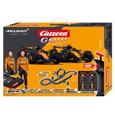 Carrera GO!!! McLaren MCL39 F1 Slot Car Race Set 20062623 Formula 1 Racing