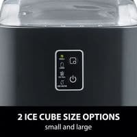Caso Design IceChef Compact Ice Cube Maker Black