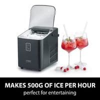 Caso Design IceChef Compact Ice Cube Maker Black