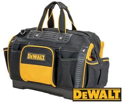 DEWALT 18 Durable Technician Tool bag with Shoulder Strap Hard Base