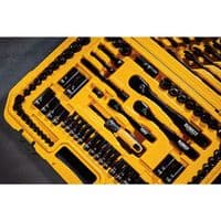DEWALT 184 Piece Mechanics Tool Kit Spanner Socket Ratchet Set