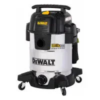 DeWalt 38L Wet Dry Vacuum Stainless Steel 750W StealthSonic DXV38S-QTC