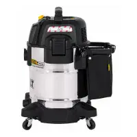 DeWalt 38L Wet Dry Vacuum Stainless Steel 750W StealthSonic DXV38S-QTC