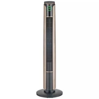 Dimplex Ion Fresh Tower Fan | Copper Finish | Ioniser | Remote | 3 Speeds | 70°