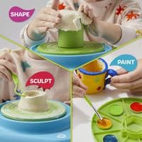 Discovery Pottery Studio Motorized Clay Art Station Set Creative Play