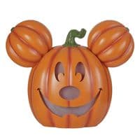 Disney 20” Mickey or Minnie Light-Up Halloween Pumpkin | Music & Timer