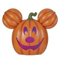 Disney 20” Mickey or Minnie Light-Up Halloween Pumpkin | Music & Timer