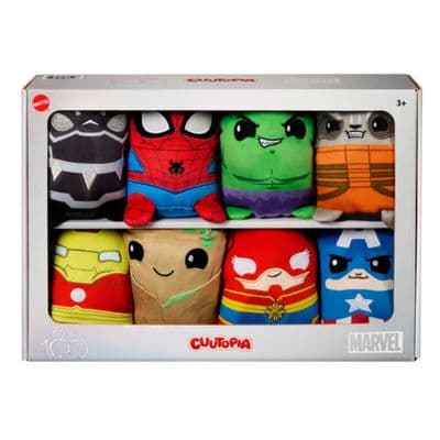Disney Marvel / Star Wars 5 Cuutopia Plush Ornament 8 Pack Set Squishmallow