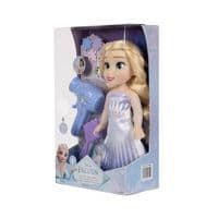 Disney Princess Large Doll and Hair Play Set Elsa,Ariel,Rapunzel,Belle,Moana