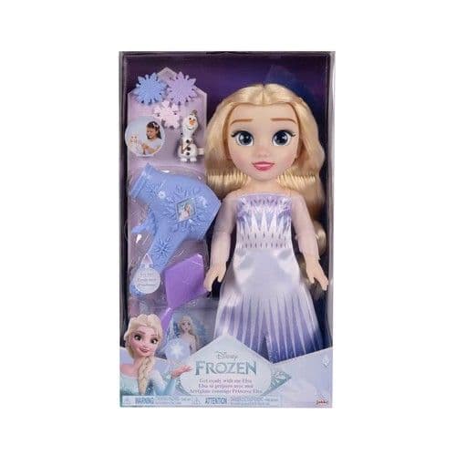Disney Princess Large Doll and Hair Play Set Elsa,Ariel,Rapunzel,Belle,Moana