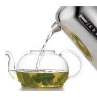 Dualit Classic 1.7L Kettle Polished Stainless Steel Black Trim 72815
