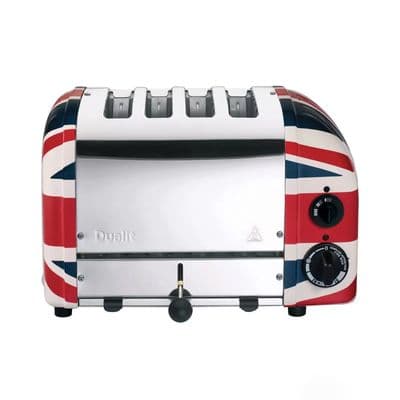 Dualit Union Jack 4 Slice Classic Toaster  40555