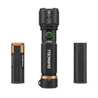 Duracell 1500 Lumen Hybrid LED Flashlight Set 4 Pack USB-C Rechargeable