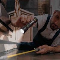 Duracell 1500 Lumen Hybrid LED Flashlight Set 4 Pack USB-C Rechargeable