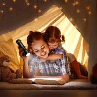 Duracell 1500 Lumen Hybrid LED Flashlight Set 4 Pack USB-C Rechargeable