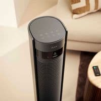 Duux Elevate Tower Fan 12 Speeds Ionizer Sleep Mode Remote Grey DXTF01UK
