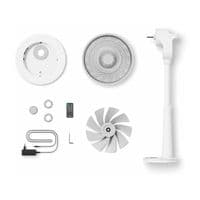 Duux Whisper 3 Pedestal Fan White 26 Speed Oscillating Height Adjustable DXCF221