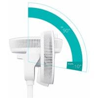 Duux Whisper 3 Pedestal Fan White 26 Speed Oscillating Height Adjustable DXCF221