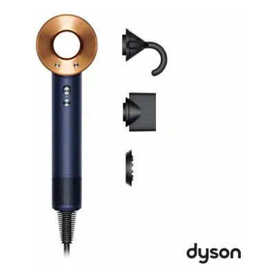 Dyson Supersonic Hair Dryer Straight+Wavy in Prussian Blue/Rich Copper