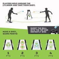 Eastpoint Cylinder 360° Family Game 2–8 Players, Portable Target, Indoor/Outdoor